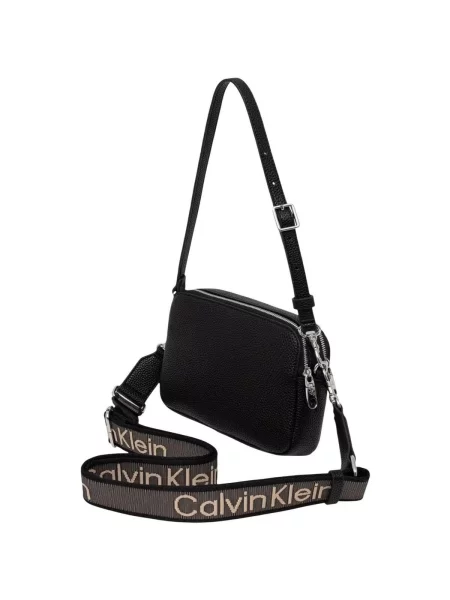 Kabelka Calvin Klein na ramínka černá