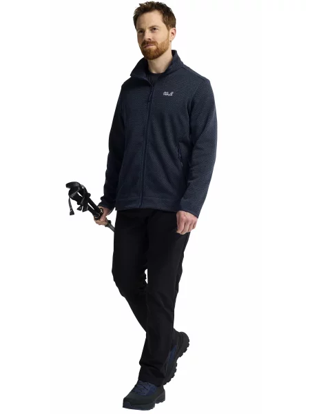 Флісова кофта Jack Wolfskin синій