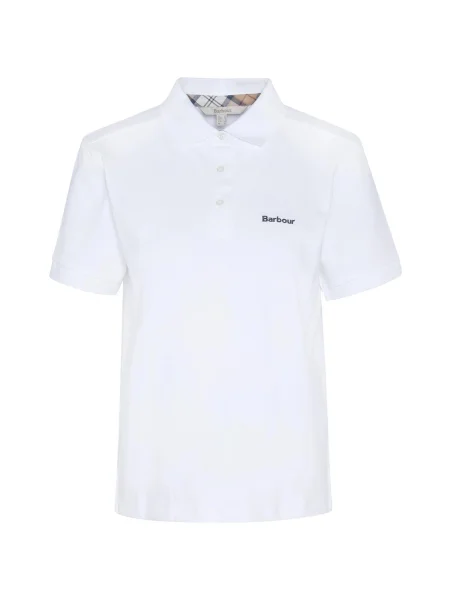 Polo Barbour alb