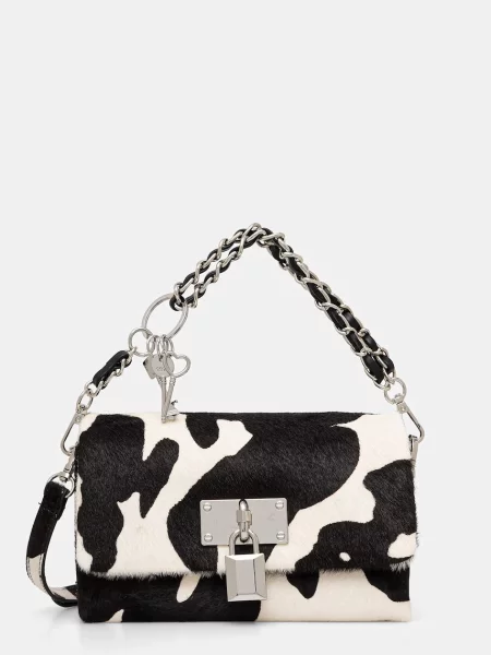 Aldo torebka skórzana JACKIEMINI czarna