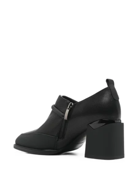 Pantofi cu toc Linda Baumann cu autograf negru