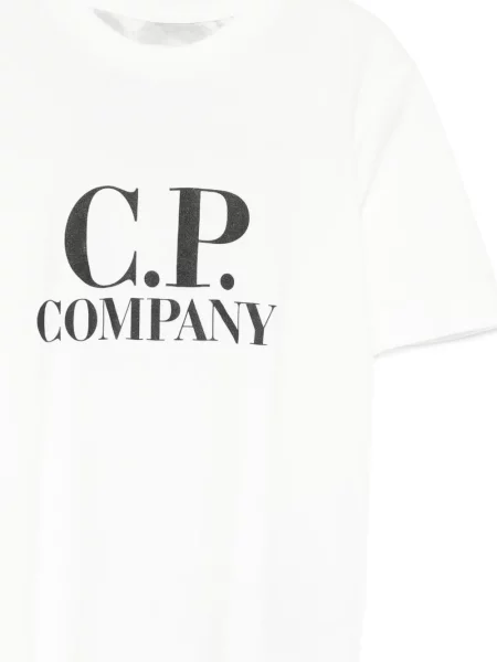 Dětské tričko C.p. Company bílé