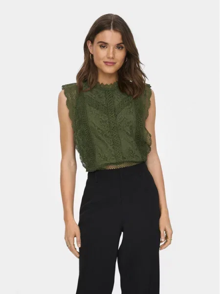 ONLY Bluza zelena