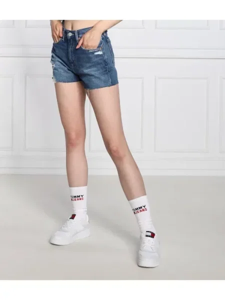 Tommy Jeans Rövidnadrág kék