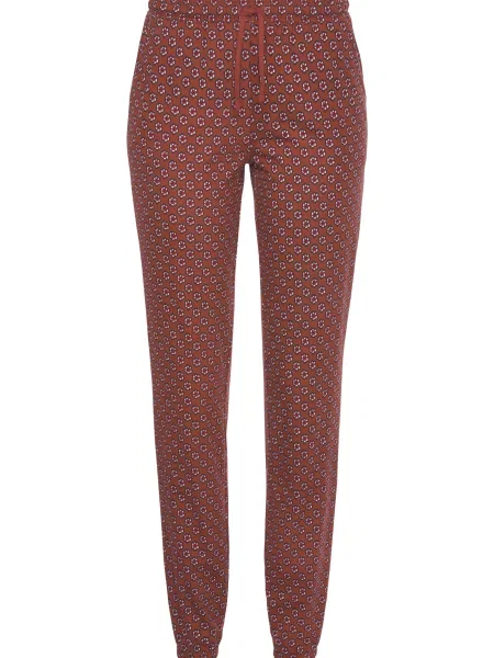 VIVANCE Spodnji del pižame Dreams mešane barve / rjasto rdeča