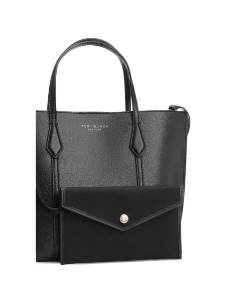 Geanta de piele Tory Burch din piele negru
