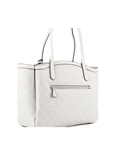 Geanta crossbody Guess alb