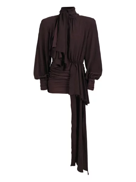 Rochie mini Rowen Rose drapată de costum roz
