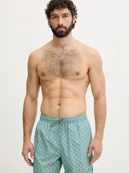 Calvin Klein szorty kąpielowe zielone