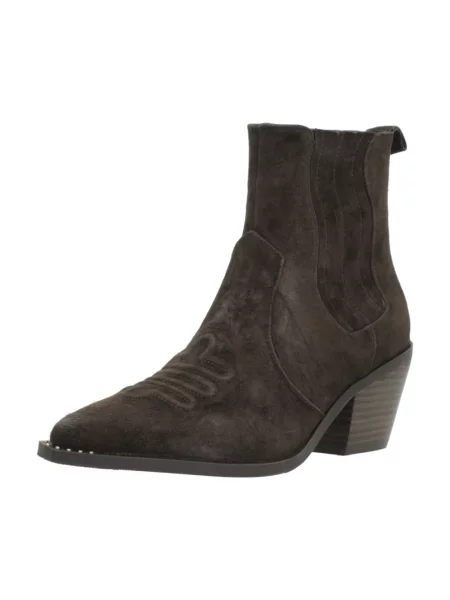 Buty do kostki Noa Harmon skórzane brązowe