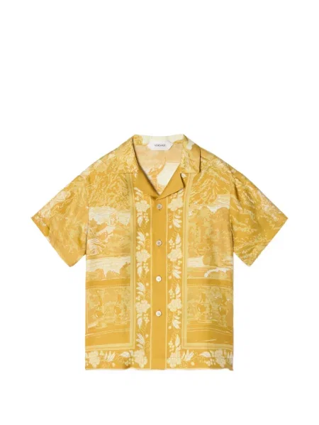 Koszula dziecięca Versace żółta