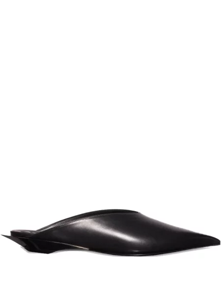 Papuci tip mules Mugler negru