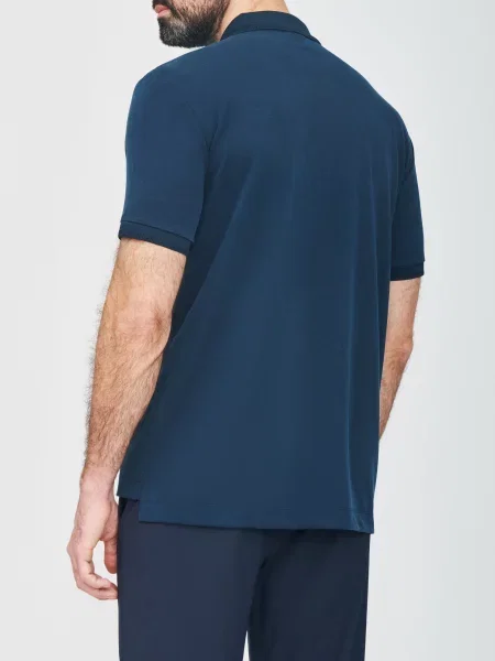Поло Ea7 Emporio Armani синє