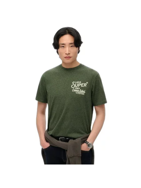 Koszulka Superdry Copper Label zielona