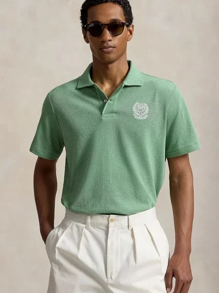 Tricou polo Polo Ralph Lauren verde