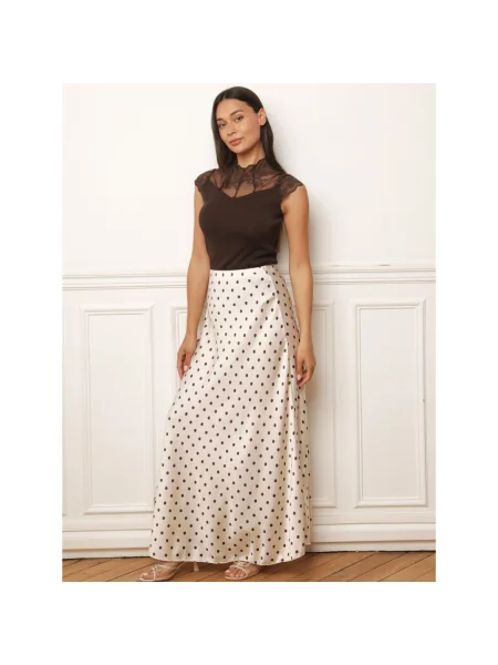 Suknja La Modeuse bež