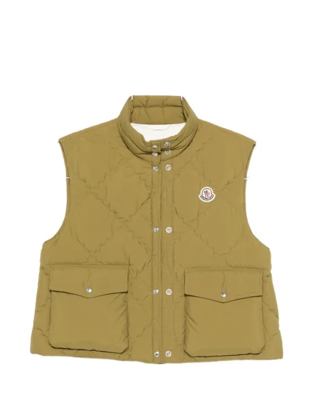 Vestă Moncler matlasată verde
