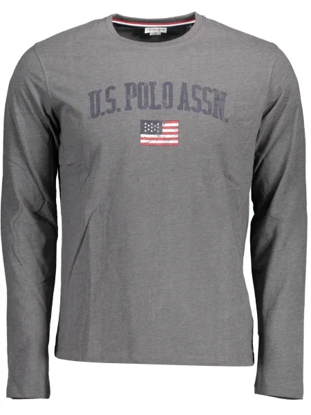 Polo U.s. Polo Assn. cu mâneci lungi gri