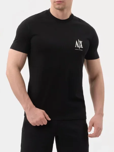Футболка Armani Exchange чорна