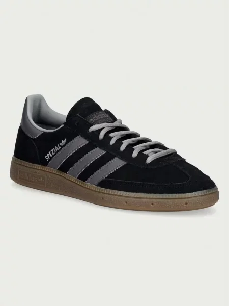Adidas Originals Handball Spezial sneakers pentru bărbați din piele întoarsă negru