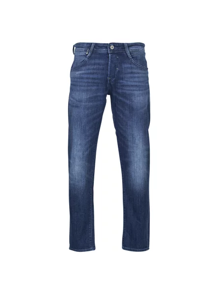 Ravne kavbojke Jack & Jones modra