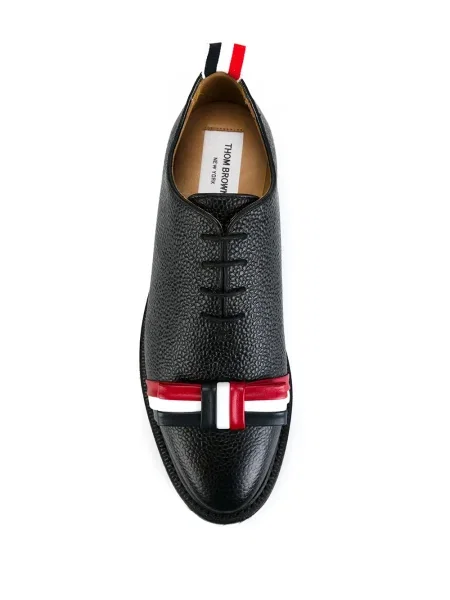 Oxford Thom Browne din țesătură twill albastru