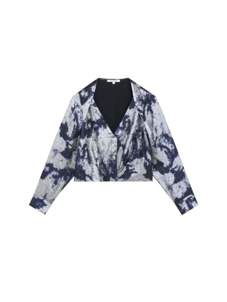 Scalpers Bluză / argintiu albastru