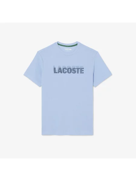 Футболка Lacoste голубая