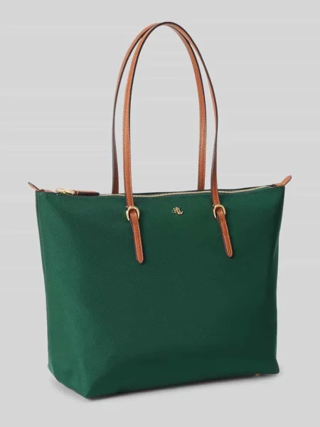 Lauren Ralph Lauren torebka shopper zielona