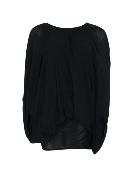 Bluză Junya Watanabe drapată negru