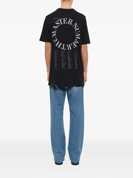 Tricou 11 By Boris Bidjan Saberi cu imagine negru