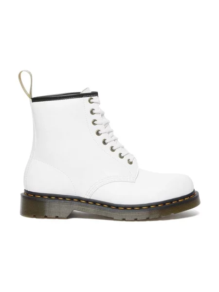 Dr. Martens Vegan Kemble Lace Up Boots Kobiety Obuwie Dr. Martens Size: 4 biały