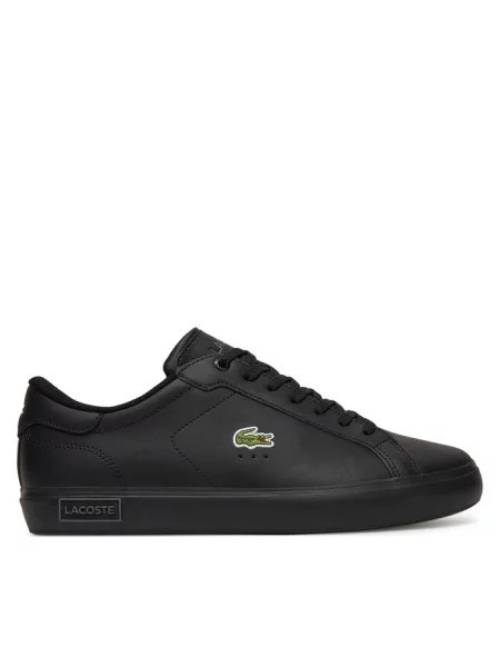 Sneakersy z wyhaftowanym logo model ‘POWERCOURT’ czarne