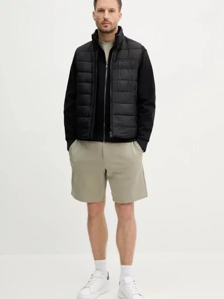 BOSS bluza gładka czarny