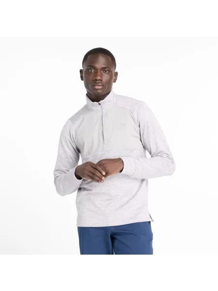 New balance Tricou funcțional Athletics deschis / amestecat gri