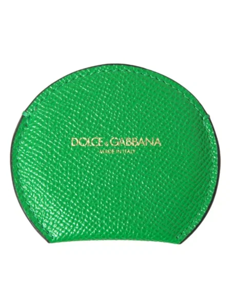 Torebka Dolce And Gabbana skórzana zielona