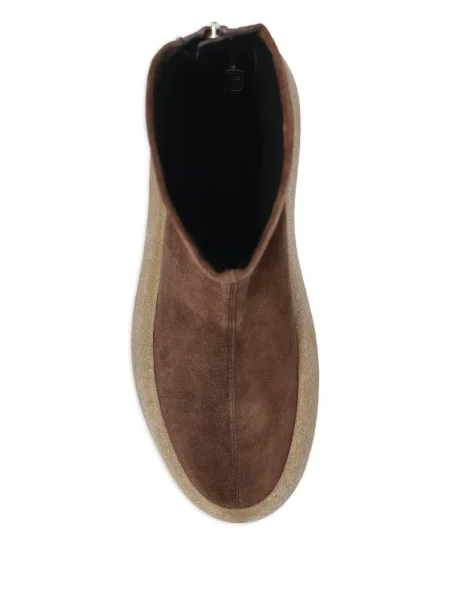 Боти Vic Matié на платформе кафяво