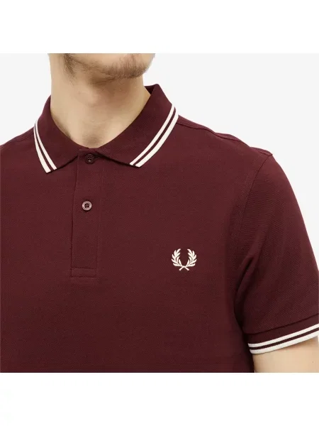 Koszulka polo Fred Perry czerwona