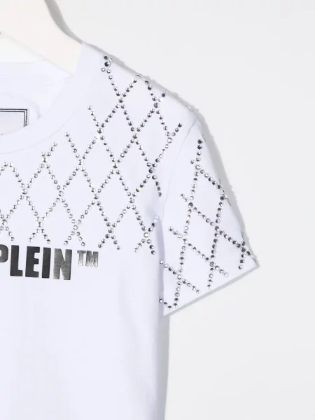 Tricou copii Philipp Plein alb