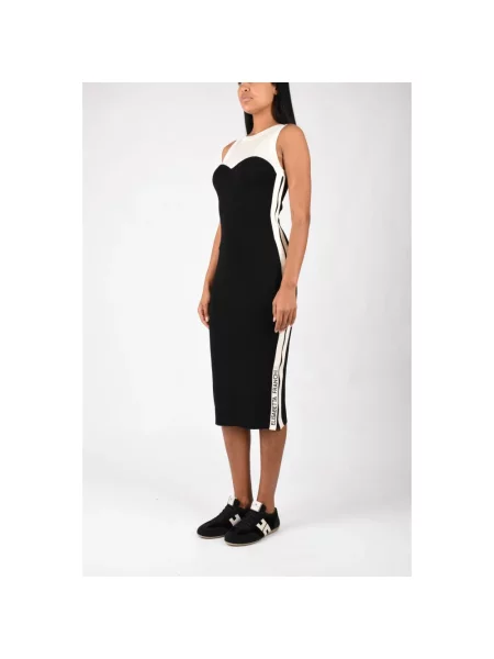 Sukienka midi Elisabetta Franchi czarna
