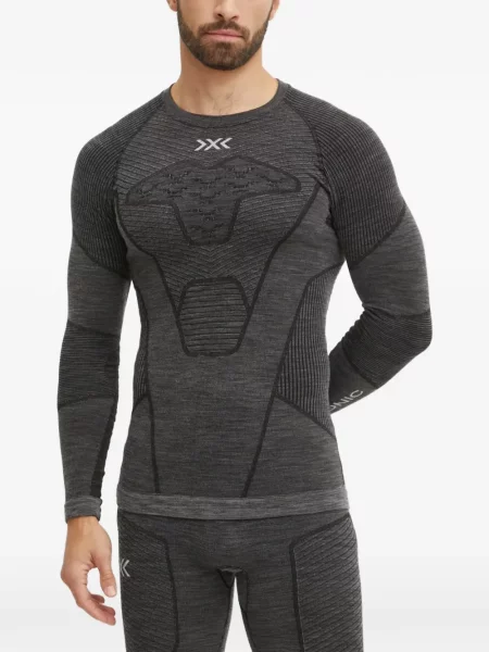 Długi sweter X-bionic szary