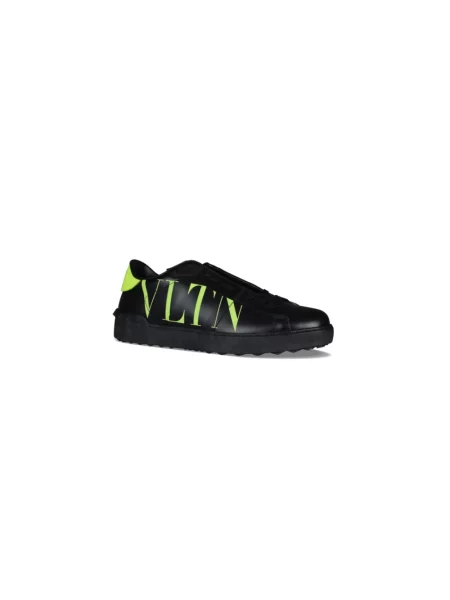 Sneakersy Valentino Garavani skórzane czarne