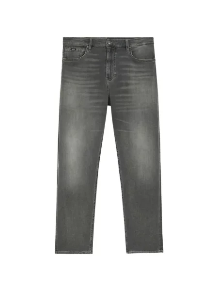 Blugi drepți Boss stretch gri