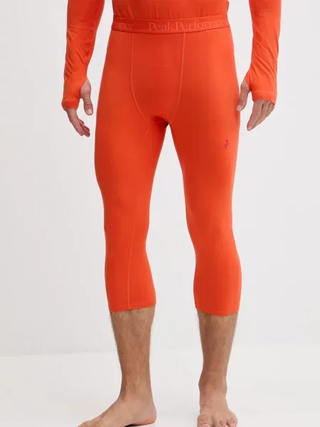 Peak Performance Funkční legíny Spirit oranžové