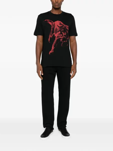 Tricou Hugo cu imagine negru