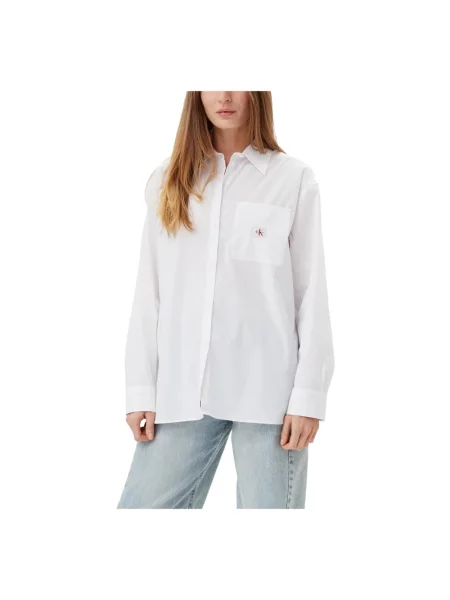Koszula Calvin Klein Jeans biała