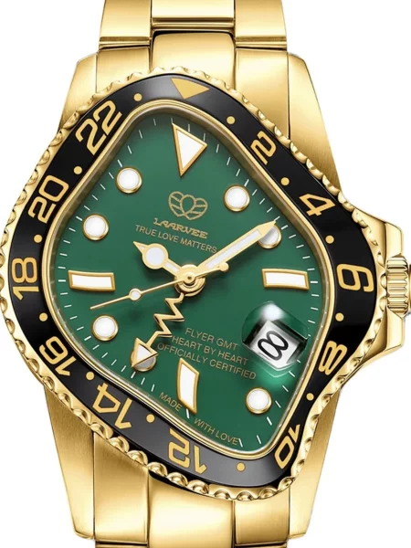 Ceas Laarvee verde
