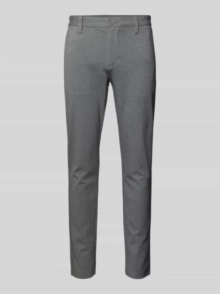 Jeansy o kroju slim fit z dodatkiem streczu model ‘Mark’ Only & Sons