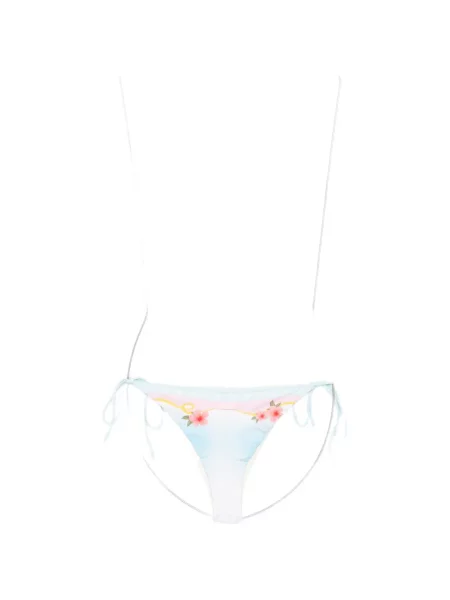 Bikini Mc2 Saint Barth s printom veze plava