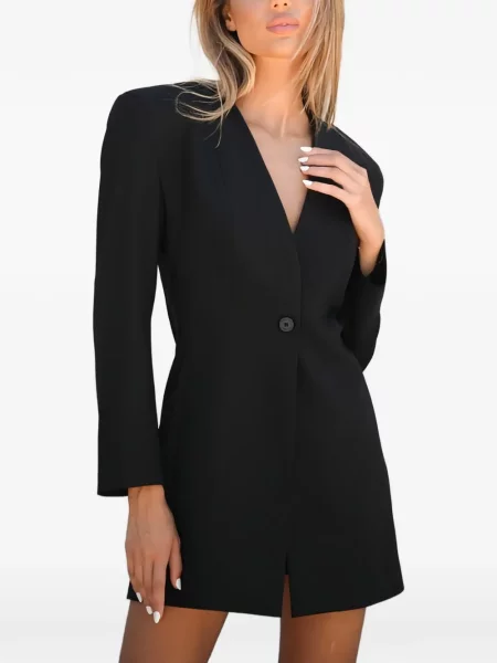 Μπλέιζερ Tessitura Body Couture μαύρο